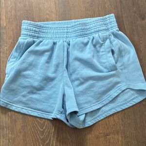 Yogalicious Sky Blue Athletic Shorts